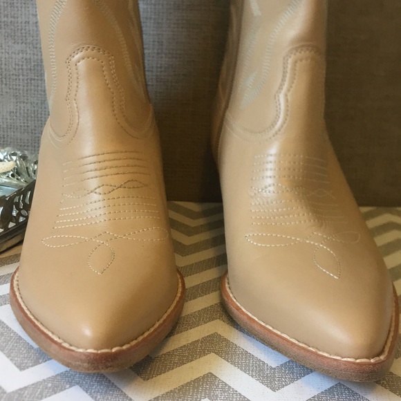 ‼️SOLD‼️Valentino  Texan Cowboy Boots/Booties - Picture 8 of 8